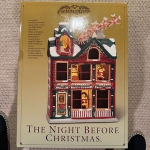 RARE (NWT) Mr. Christmas Gold Label animated house